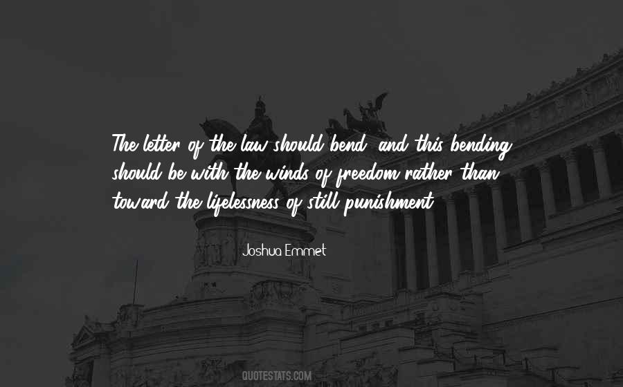 Letter Of Law Quotes #433259