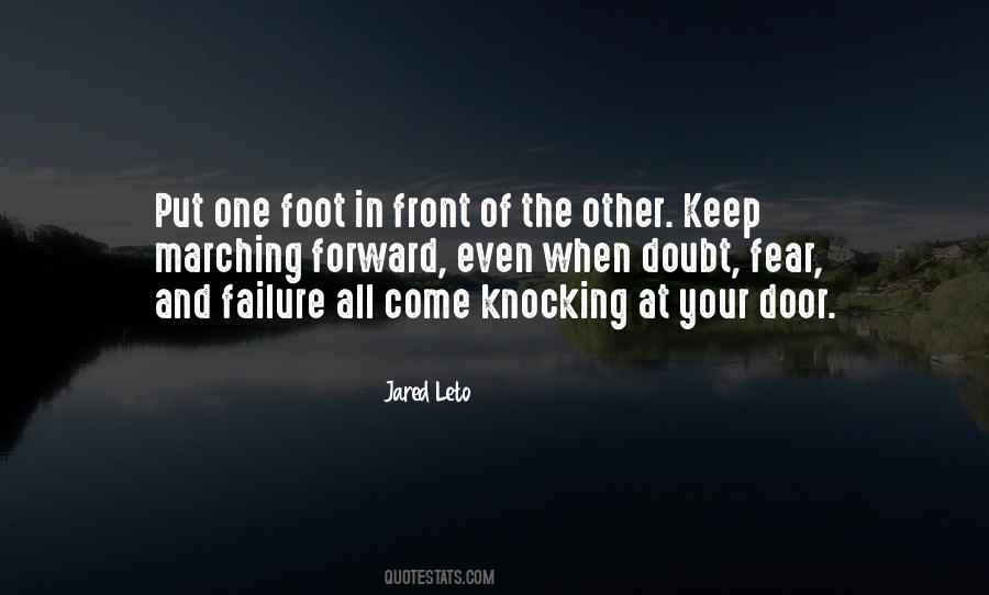Put Your Best Foot Forward Quotes #1021546