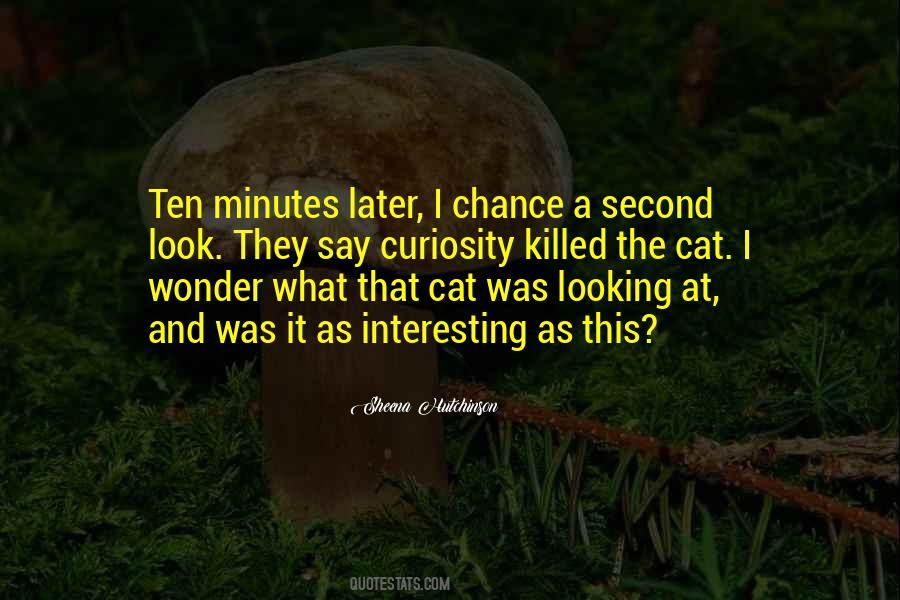 Quotes About Cat Curiosity #1330348