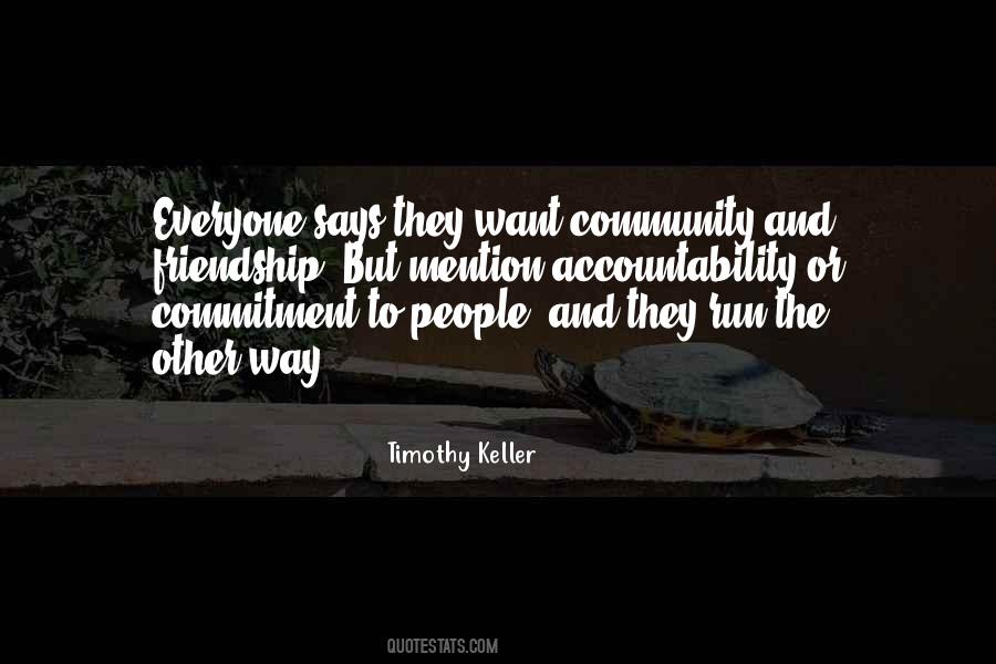 Quotes About Commitment To Community #1080737