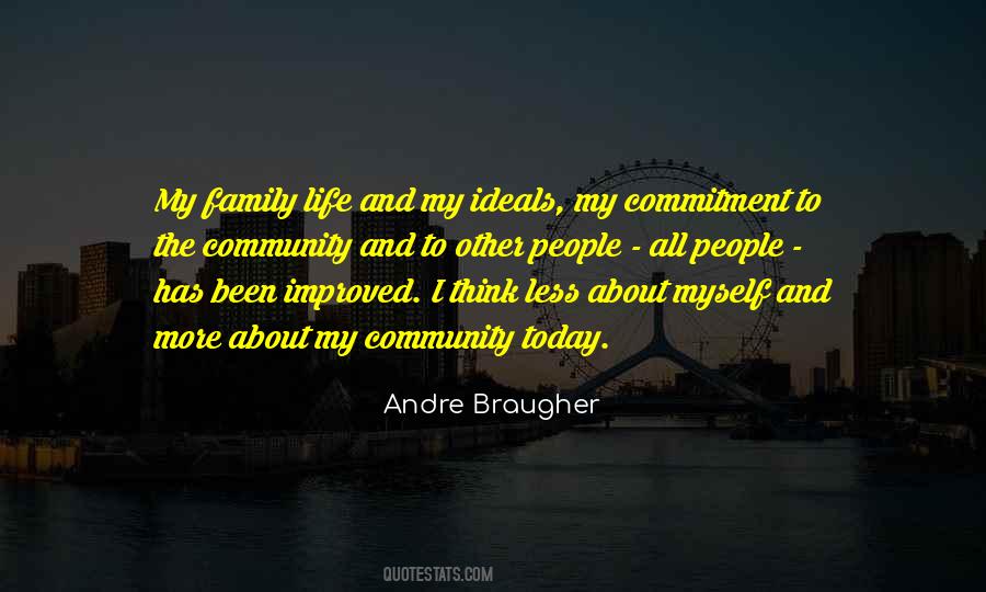 Quotes About Commitment To Community #33000