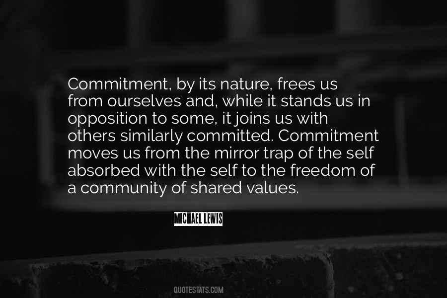 Quotes About Commitment To Community #816025