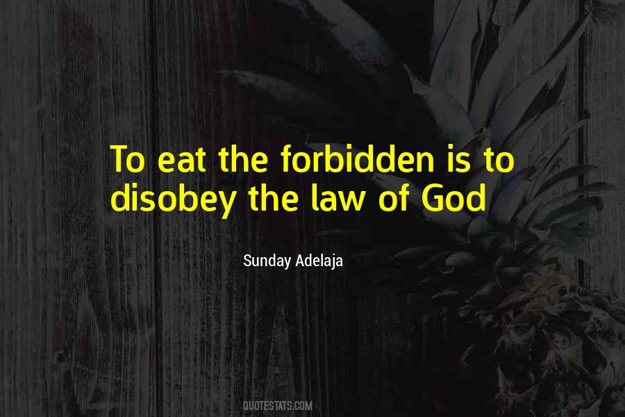 Quotes About Law Of God #961348