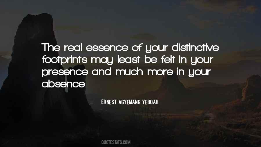 Quotes About Real Presence #324931