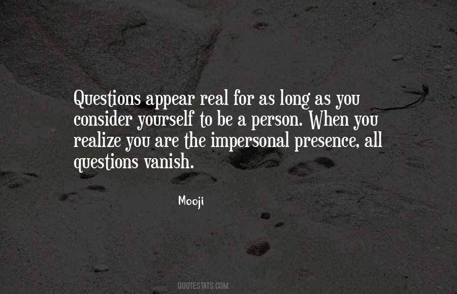 Quotes About Real Presence #84777