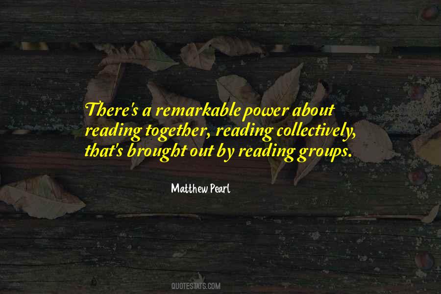 Quotes About The Power Of Reading #74135