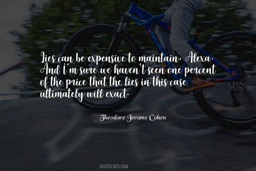 Expensive Price Quotes #1533277