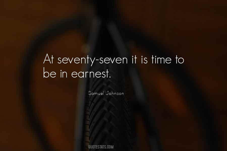 Time Seven Quotes #230839