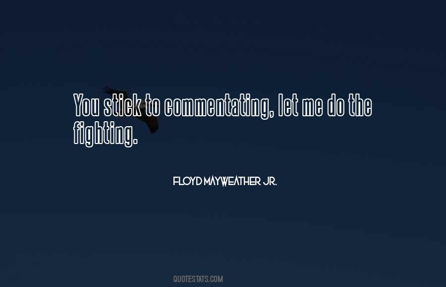 Quotes About Boxing Fighting #1054584