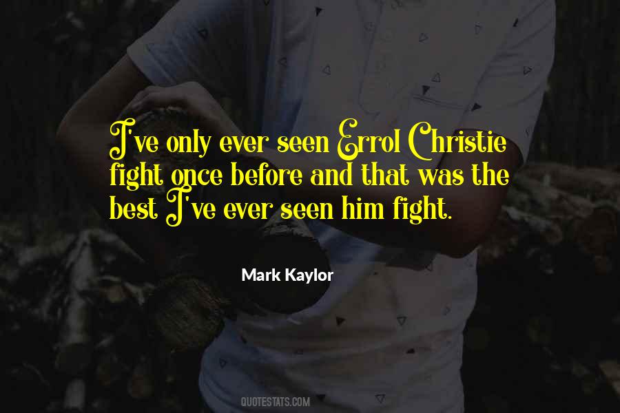 Quotes About Boxing Fighting #1069293