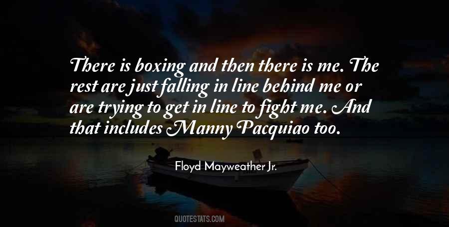 Quotes About Boxing Fighting #1229194