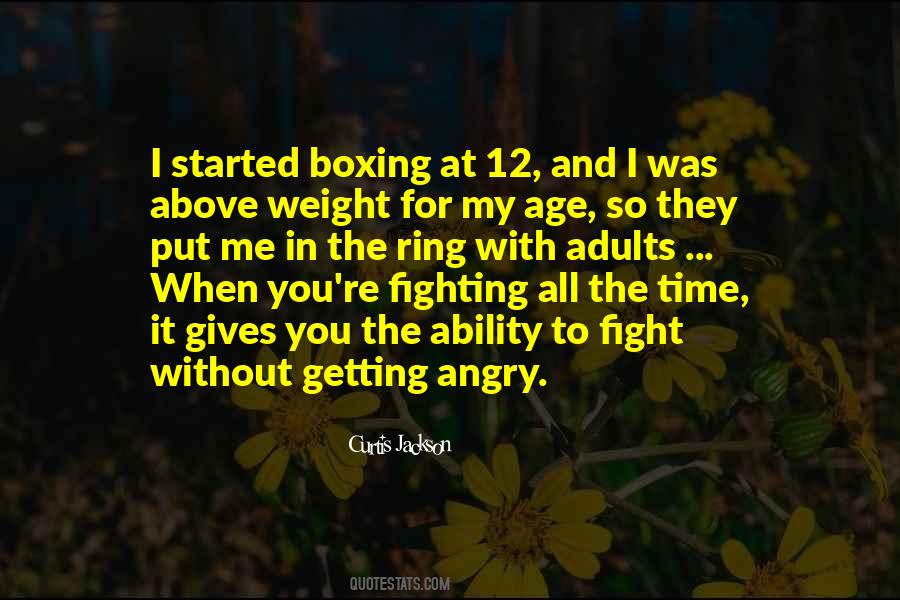 Quotes About Boxing Fighting #1255199