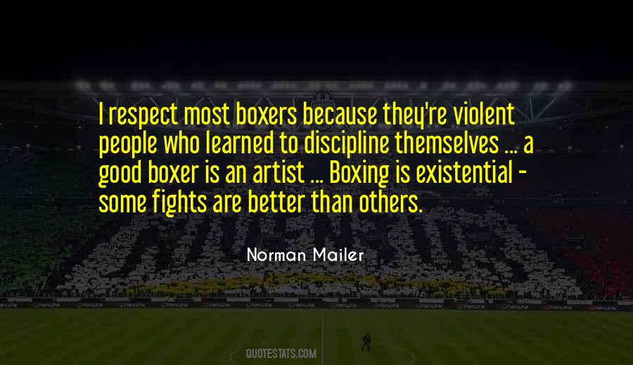 Quotes About Boxing Fighting #228727