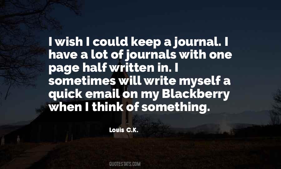 Quotes About Journals #814409