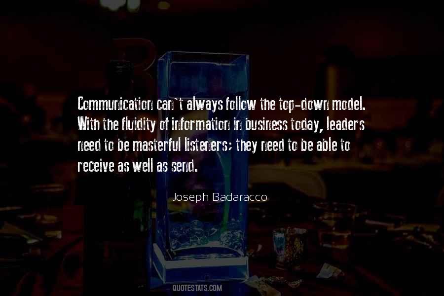 Communication Today Quotes #1715839