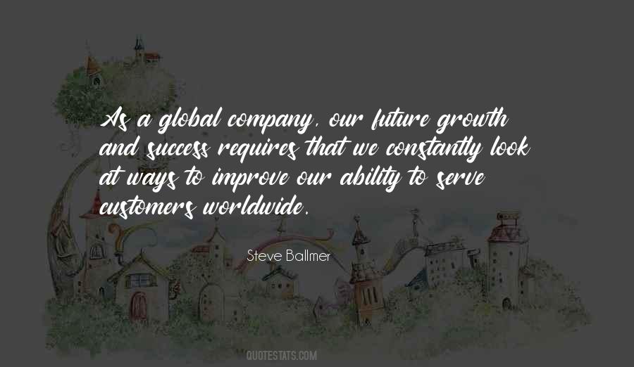 Quotes About Company Growth #1083011