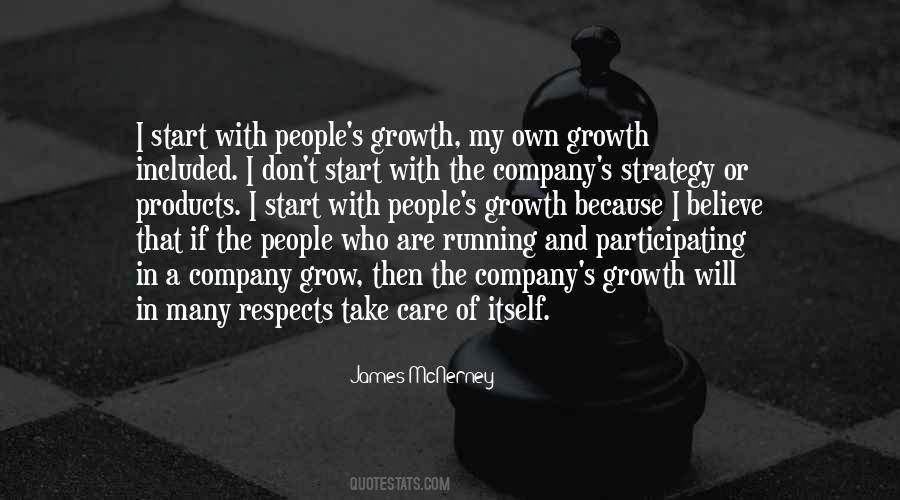 Quotes About Company Growth #1829727