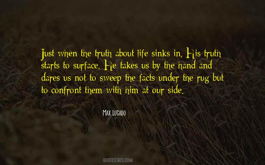 Sweep Under The Rug Quotes #552091