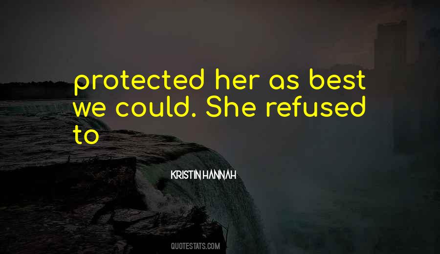 Quotes About Protected #1304714