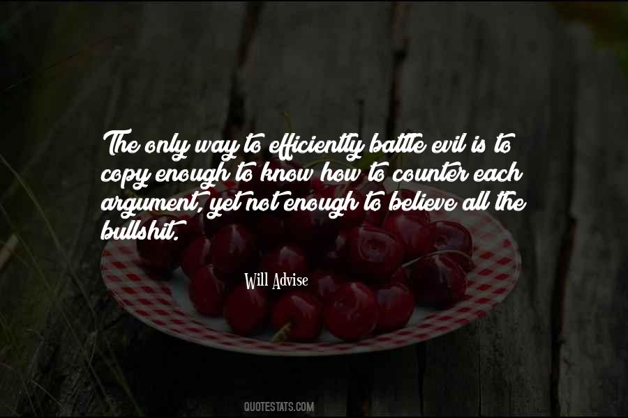 Quotes About Counter Arguments #825461