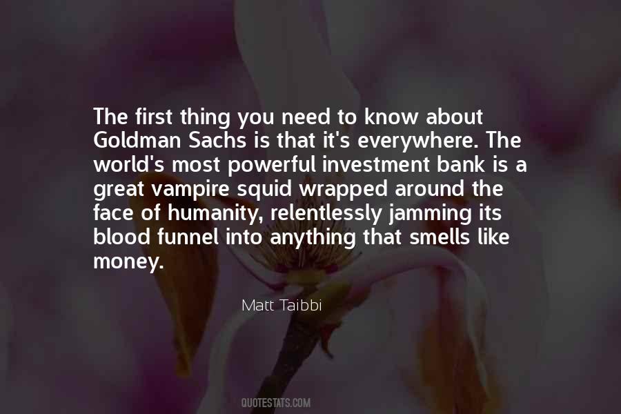 Quotes About Goldman Sachs #1717895