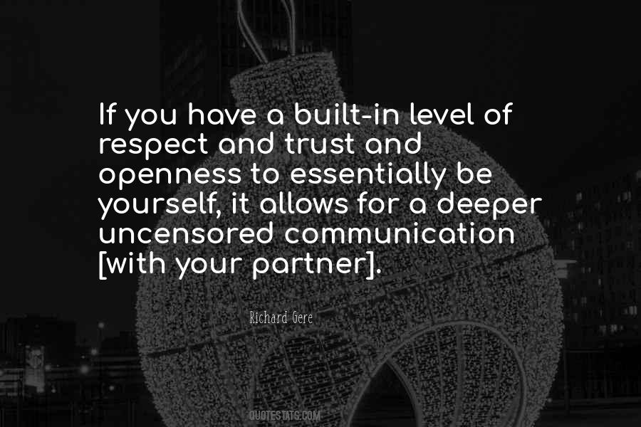 Quotes About Respect And Trust #496796