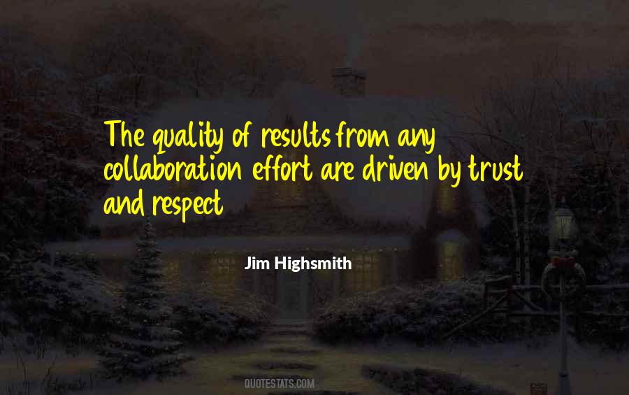 Quotes About Respect And Trust #702407