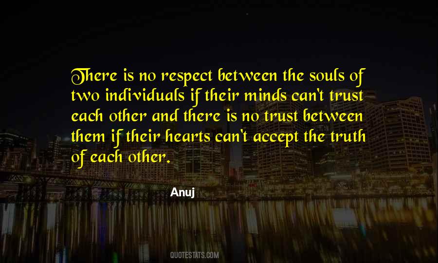 Quotes About Respect And Trust #965409