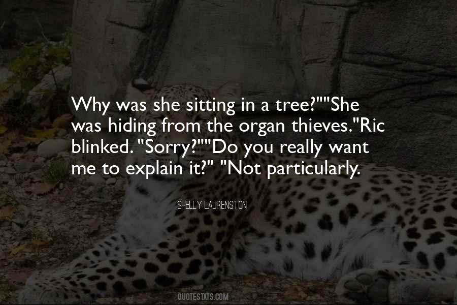 Quotes About Sitting In A Tree #131849