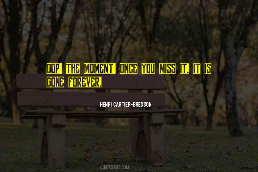 Quotes About Miss The Moment #48041