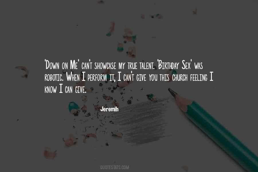 Birthday Sex Quotes #1843928