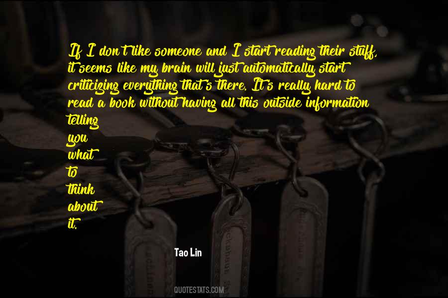 Quotes About Criticizing Yourself #178182