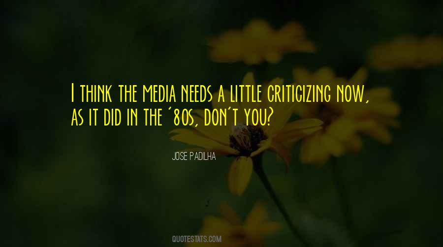 Quotes About Criticizing Yourself #236044