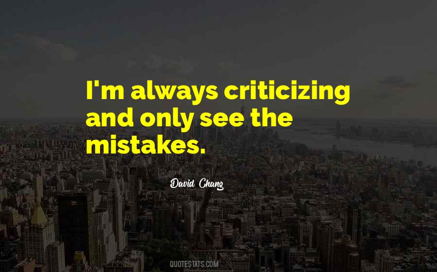 Quotes About Criticizing Yourself #86252