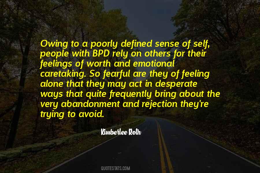 Quotes About Borderline Personality Disorder #80299