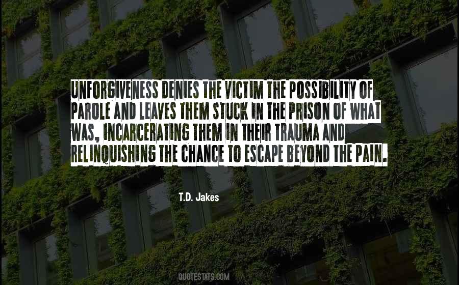 Quotes About Prison Escape #1004811
