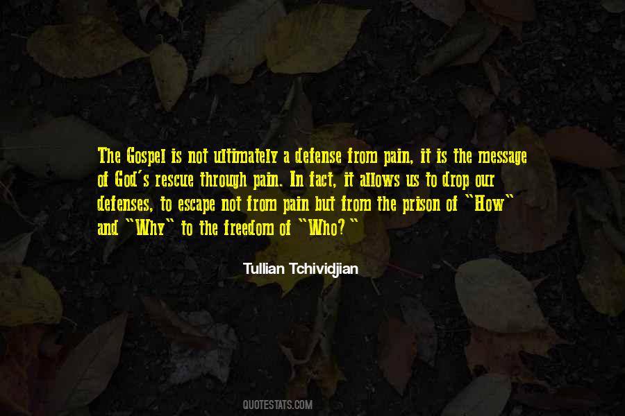 Quotes About Prison Escape #1264634