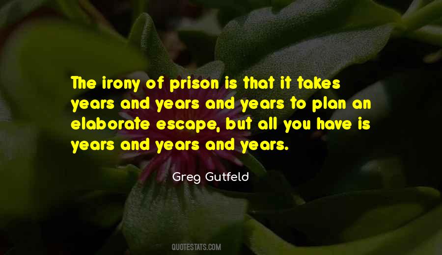 Quotes About Prison Escape #1590366