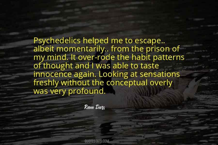 Quotes About Prison Escape #1655292