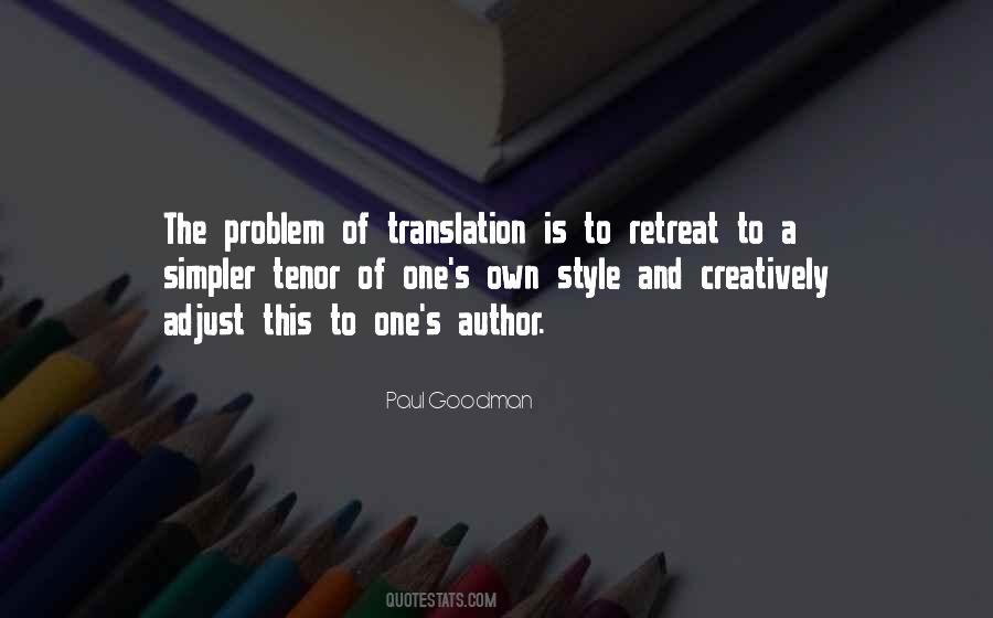Quotes About Language Translation #1660869