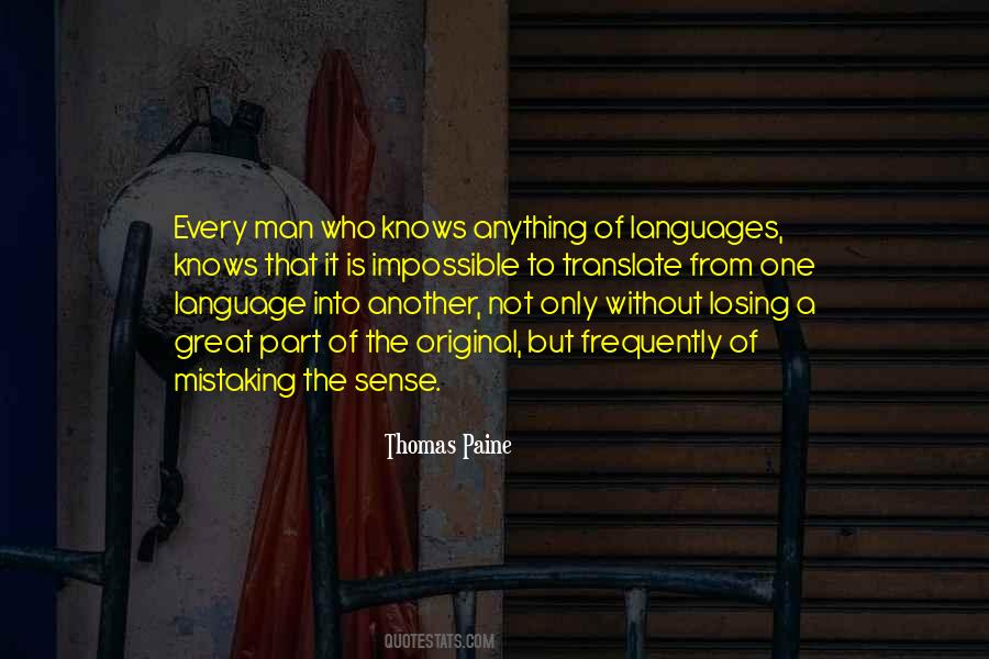 Quotes About Language Translation #473134