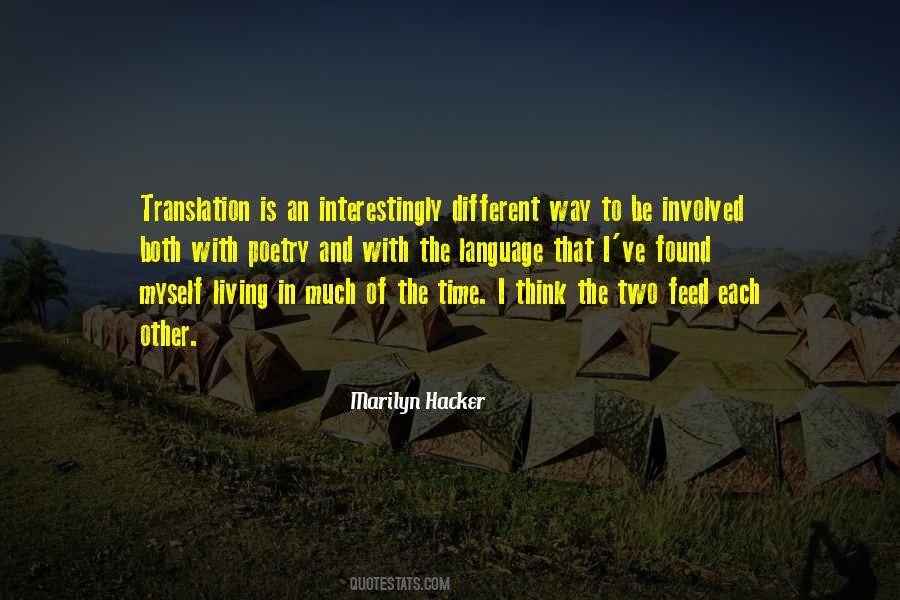 Quotes About Language Translation #853712