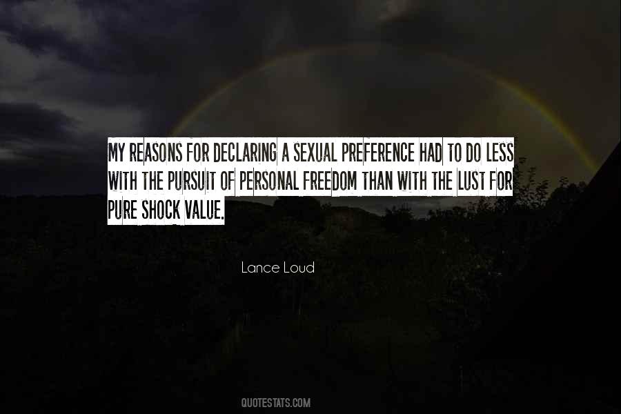 Quotes About Sexual Preference #1223394