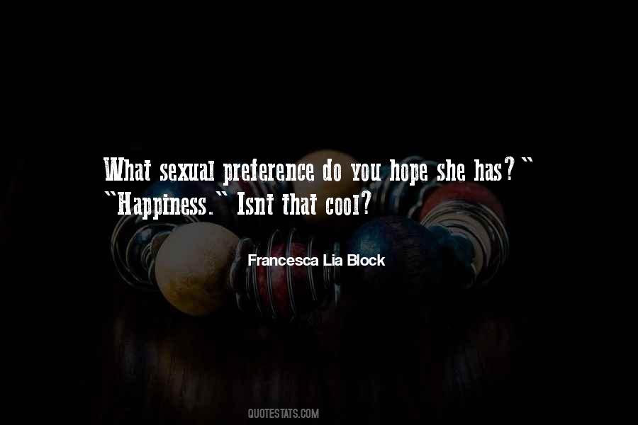 Quotes About Sexual Preference #1352908