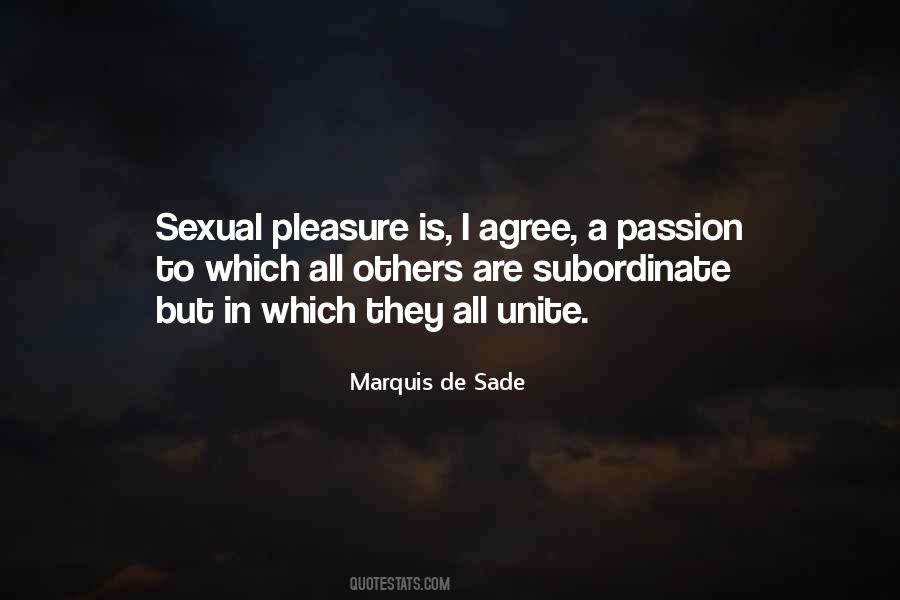 Quotes About Sexual Pleasure #329135