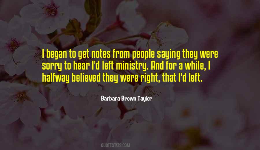 Quotes About Sorry #1791866