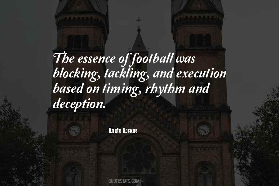 Quotes About Tackling In Football #95659