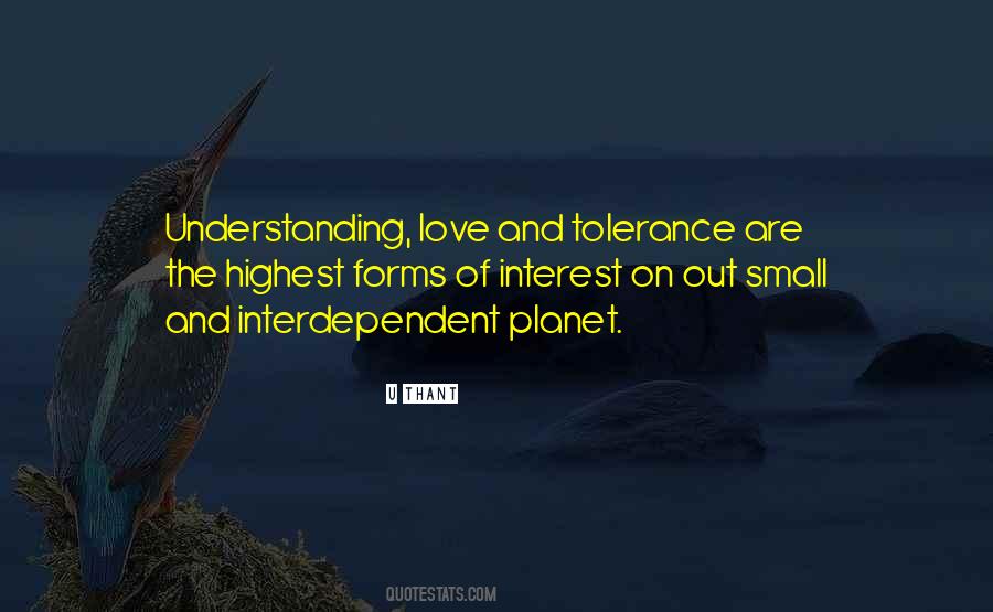 Quotes About Tolerance And Understanding #1751443