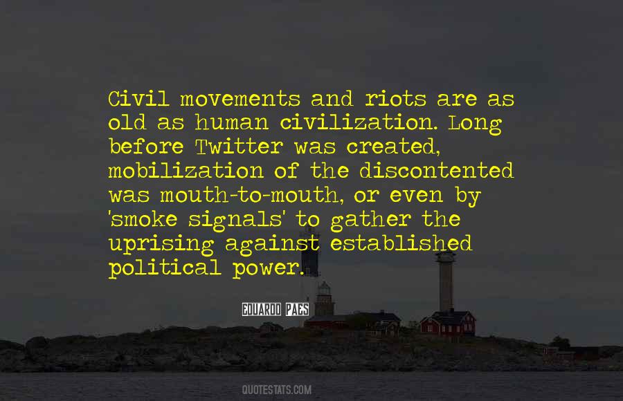 Quotes About Political Movements #163944