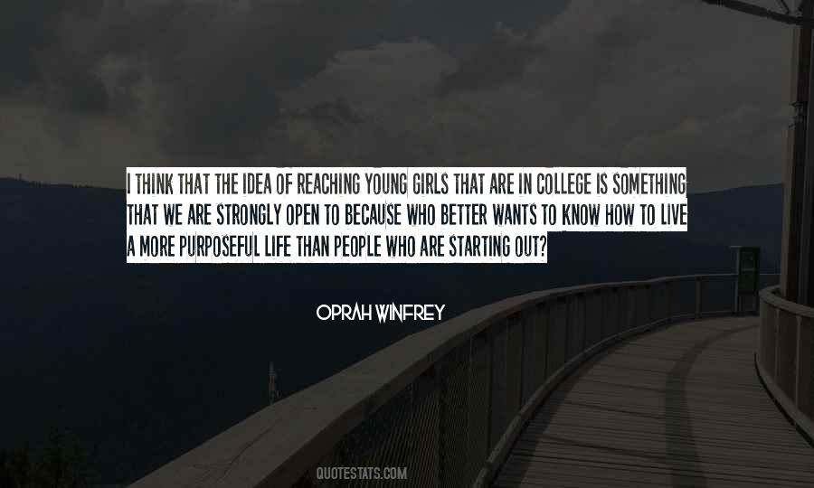 Quotes About Starting College #1285856